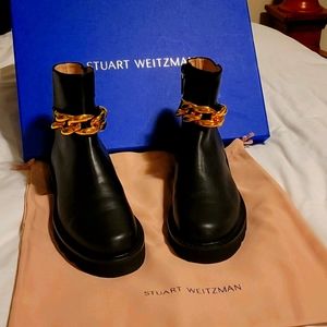 7.5 Stuart Weitzman Chain Boot